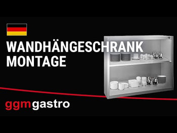 Szafka wisząca naścienna ze stali nierdzewnej ECO - 1200x400 mm - bez drzwi przesuwnych - 650 mm wysokości - Prime Gastro