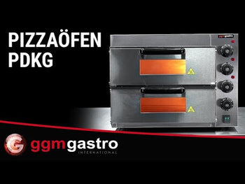 Elektryczny mini piec do pizzy - 4+4x 20cm - Manualny