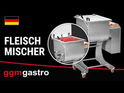 Electric meat mixer - 50 kg - 1.5 kW - 1400 rpm