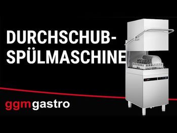 Zmywarka kapturowa - Cyfrowa -9,66 kW - z detergentem & pompą spustową