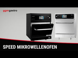 Fast microwave - 3.5 kW - Touch - Black