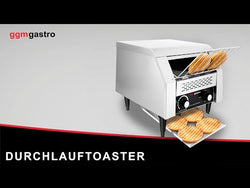 Toster przelotowy - 2,2 kW - 300-350 tostów/h - Prime Gastro