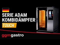 Combi steamer - Touch - 20x GN 1/1 - with temperature sensor - including rack trolley