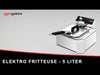 Commercial Countertop Electric Fryer - 5 litres - 3.75kW - Manual