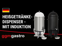 Hot Drinks Dispenser - With Induction - Black
