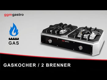 Kuchenka gazowa - 7 kW - 2 palniki