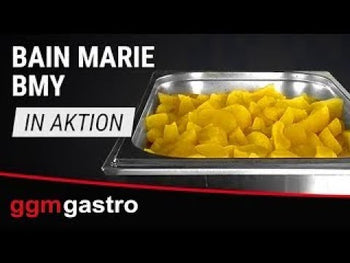 Bemar elektryczny – 1,2 kW – do pojemników GN 1/1 o wysokości 150 mm – z kranikiem spustowym