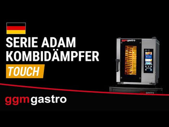 Piec konwekcyjno-parowy - Touch - 5x GN 1/1 - wąski