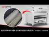Vegetable peeler – electric – 450 kg/h – 750 W – 230 V – 1400 rpm