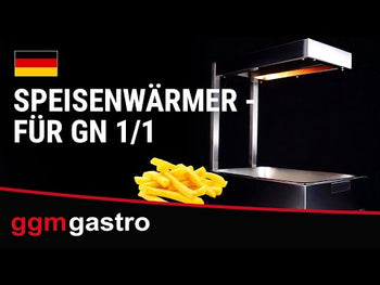 Mostek cieplny na podczerwień z lampą grzewczą – 1 kW – do GN 1/1