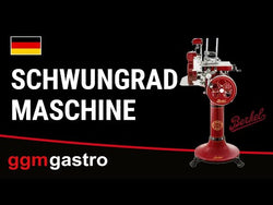 BERKEL | Tribute Flywheel Machine - Blade: Ø 300 mm - Black - including base frame