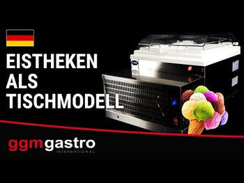 Witryna na lody stołowe - 490 mm - 10 l - pokrywa kopułkowa - Prime Gastro