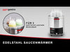 Commercial Sauce Bottle Warmer - 550W - for 3 squeeze bottles