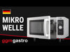 Microwave oven – 25 L – 1 kW – manual