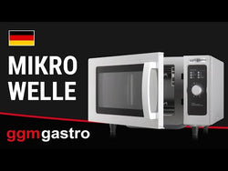 Kuchenka mikrofalowa gastronomiczna - 25L - 1000W - Manualne