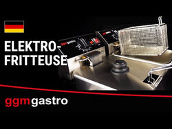 Frytownica elektryczna jednokomorowa nastolna - 4L - 2,5kW