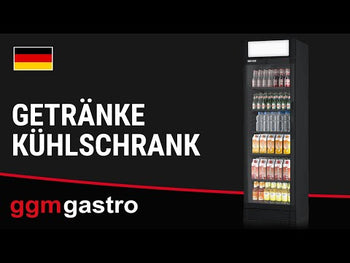 Chłodziarka do napojów - 347 litrów - z 1 szklanymi drzwiami & wyświetlaczem reklamowym - Prime Gastro