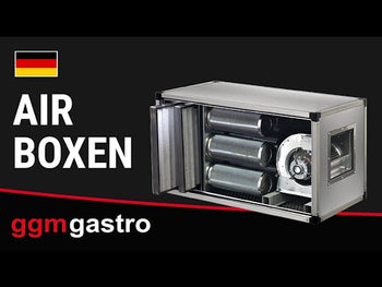 System oczyszczania powietrza wywiewanego z silnikiem – 2700 m³ – z filtrem wstępnym i filtrem z węglem aktywnym – wraz z panelem ochronnym