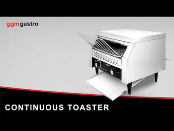 Toster przelotowy – 2,6 kW – 450–500 tostów/godz. - Prime Gastro