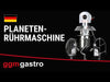Commercial Floor Standing Planetary Mixer - 27L - 1,1kW - incl. 3 attachments