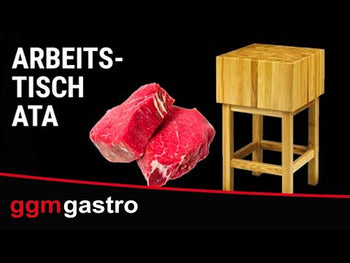 Blok do krojenia wykonany z drewna akacjowego - 500x500mm - Prime Gastro