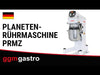 Commercial Floor Standing Planetary Mixer - 10L - 370W - incl. 3 attachments