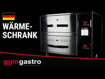 Szafka do podgrzewania potraw – GN 1/1 – 2 szuflady