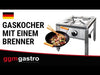 Gas Hob - 10kW - 1 burner