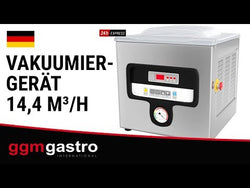 Pakowarka próżniowa komorowa - 14,4m³/h - 370W - Sterowanie cyfrowe - Nablatowa