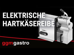 Tarka elektryczna do parmezanu i twardych serów - 750W - w zestawie: tarcza tnąca 8x8mm