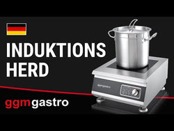 Kuchenka indukcyjna - 5kW - 1 pola grzewcze