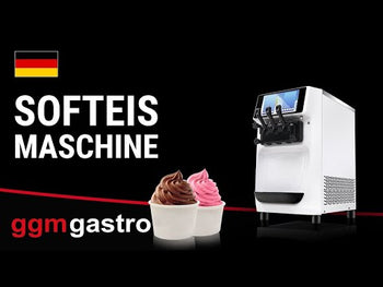 Maszyna do lodów miękkich - 30-32 litrów/ godz. - 2,6 kW - z wyświetlaczem