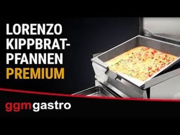 Elektryczna patelnia przechylna do smażenia - 120 litrów - 14,4 kW