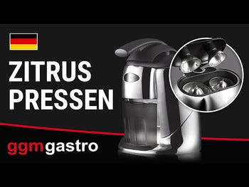 Elektryczna wyciskarka do cytrusów - 570 W - srebrna (podwójna) - Prime Gastro