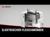 Electric Meat Tenderiser Machine - stainless steel - Max. cutting width 250mm - 480x345mm - 370W