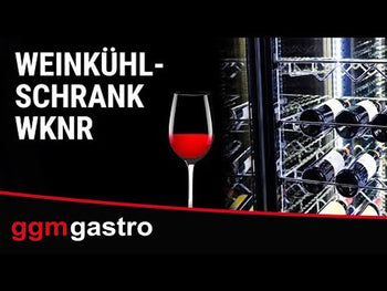 Chłodziarka do wina panoramiczna - 1 strefa klimatyczna - 400 litrów - maks. 81 butelek - Prime Gastro