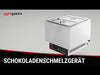Urządzenie do topienia czekolady – 250 W – do pojemników GN 1/4