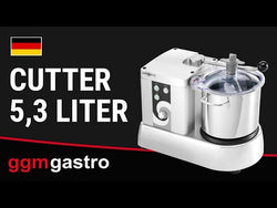 Kuter gastronomiczny do hummusu - 3,3L - 350W - 220V - 600-2800obr/min
