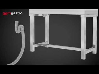 Wanienka do kąpieli zwierząt domowych – z armaturą i matą antypoślizgową - Prime Gastro