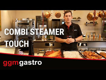 Piec konwekcyjno-parowy - Touch - 7x GN 1/1 - włącznie z systemem mycia & czujnikiem temperatury - Prime Gastro