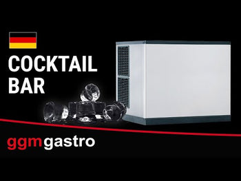 Kostkarka do lodu - cylinder - 62 kg/24 godz. - Prime Gastro