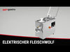 Heavy Duty Electric Meat Mincer - Size 32 - 600kg/h - 2.2 kW - 1400rpm - Mincing Plate 4mm