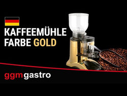 Coffee grinder - gold - 2 kg - 356 W - 77 dB