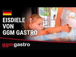 Lada na lody ADAM - 1200 mm - konwekcyjna - na 12 pojemników 5 L lub 8 pojemników 7 L - Biała