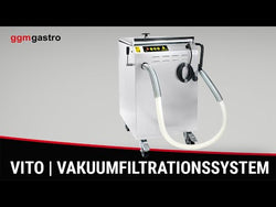 VITO | XS vacuum filtration system - 30 liters/minute - for fryers with a capacity of max. 40 liters