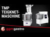 Dough mixer - 42 liters / 38 kg - 2 speeds - removable bowl and hinged mixer - timer function