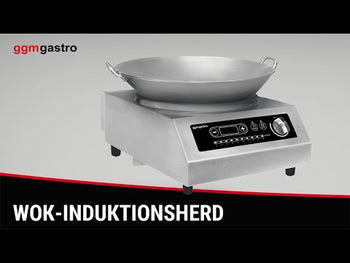 (2 sztuki) Kuchenka indukcyjna Wok - 3,5 kW - włacznie z wokiem
