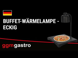 Buffet Heat Lamp - 250 W - Square