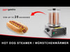 Parowar do hot dogów – 800 W
