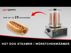 Hot Dog Steamer/Sausage Warmer - 800 Watts